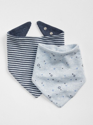 Baby First Favorite Bandana Bib (2-Pack) | Gap (US)