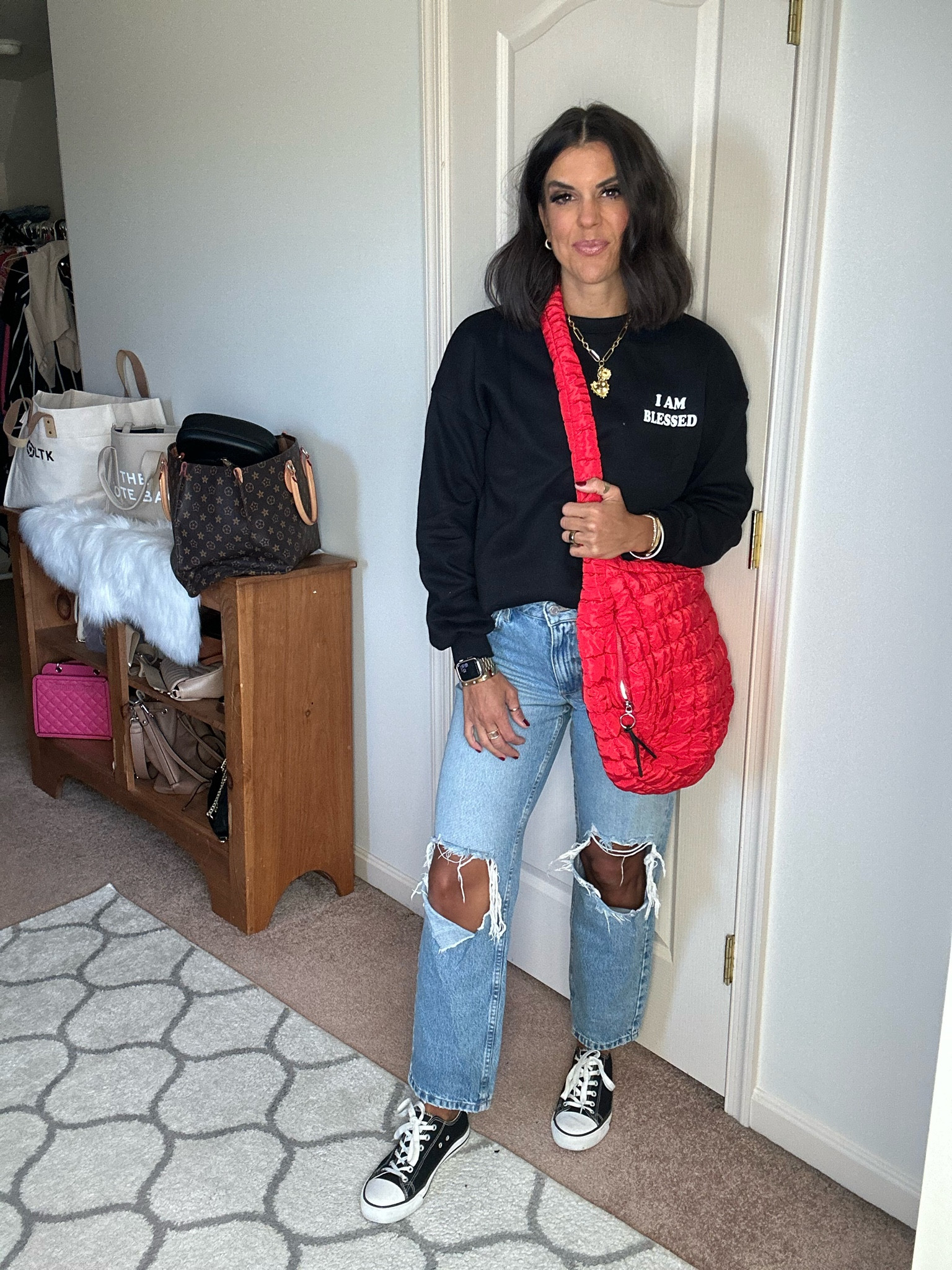 I’m so blessed sweatshirt on promo. I am wearing a small!

35% off with code 35FA6ZD6
Only $18!

#LTKFindsUnder50 #LTKSeasonal #LTKSaleAlert