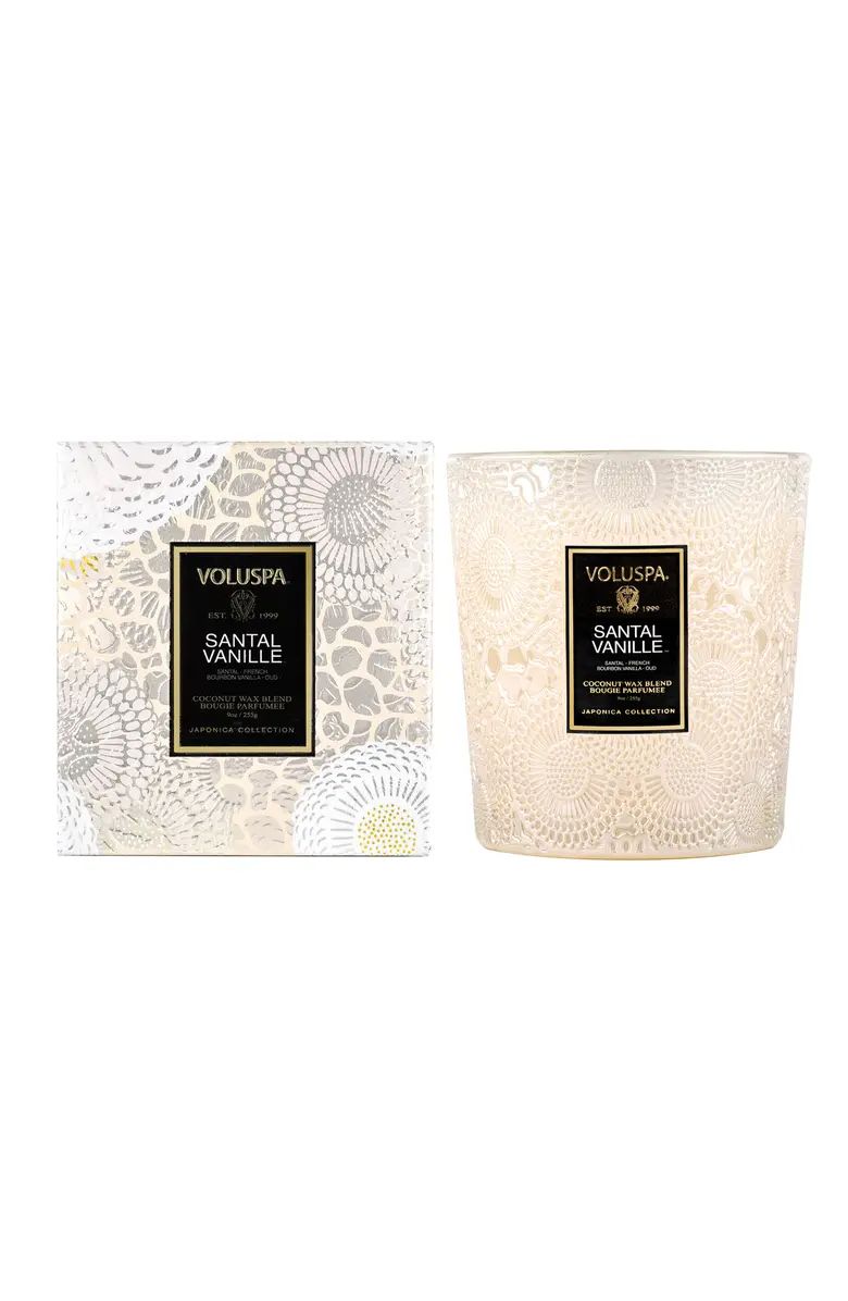 Voluspa Santal Vanille Classic Boxed Candle | Nordstrom | Nordstrom