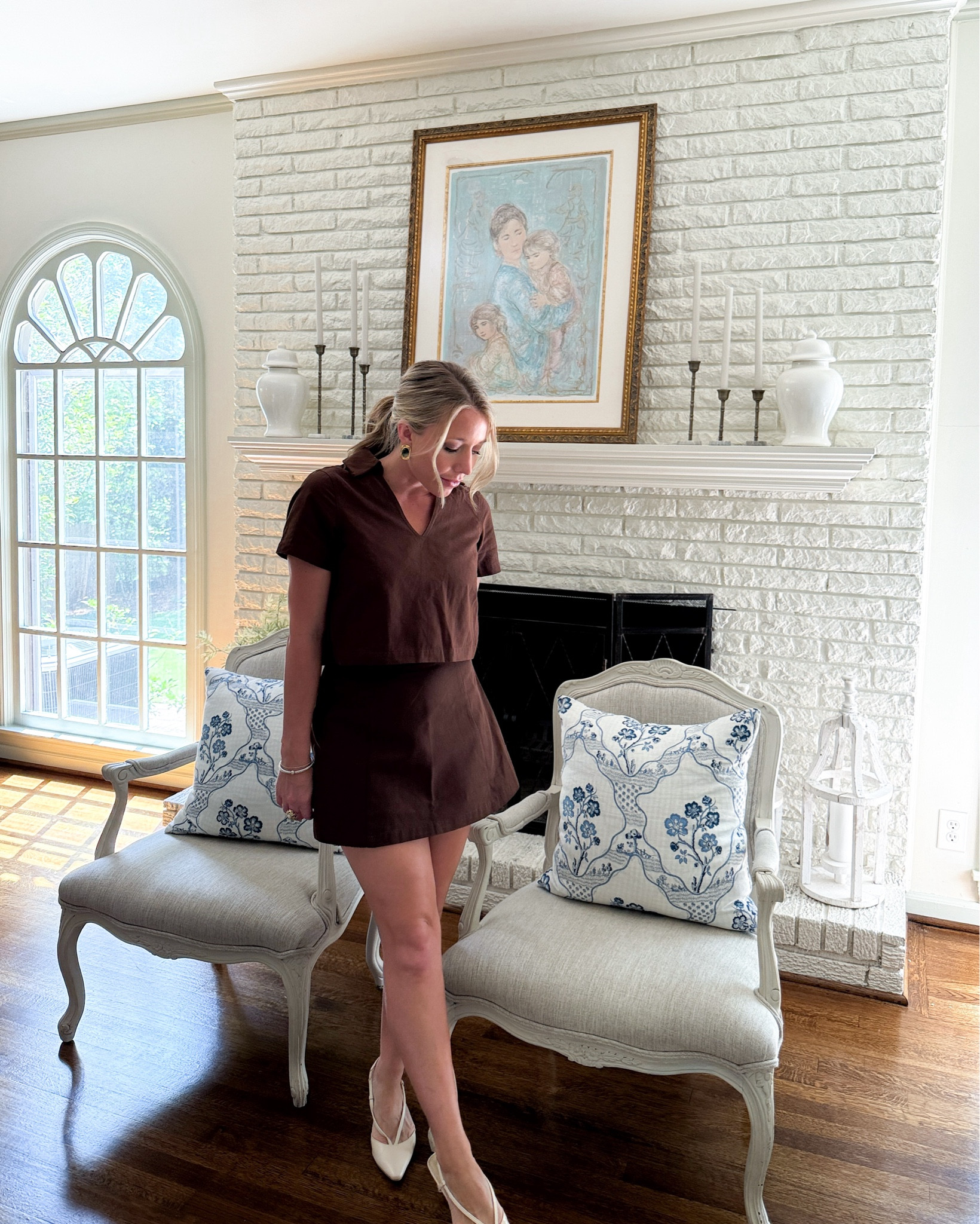 Thanksgiving outfit idea: Brown skirt set!

This could work for family photos also or a smart casual get together! 

#LTKHoliday #LTKSeasonal