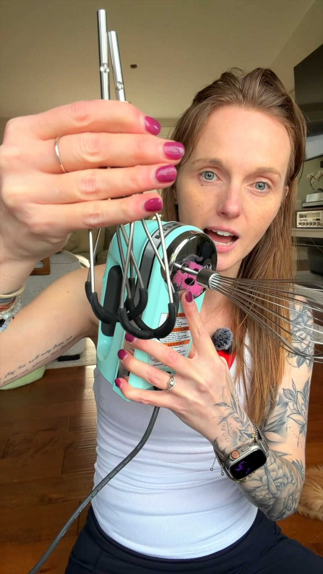 KitchenAid came out with a new seven speed hand mixer and it's gorgeous and quiet!
#QVC #KitchenAid #HandMixer #kitchengadgets #kitchenessentials

#LTKSaleAlert #LTKfoodie #LTKHome