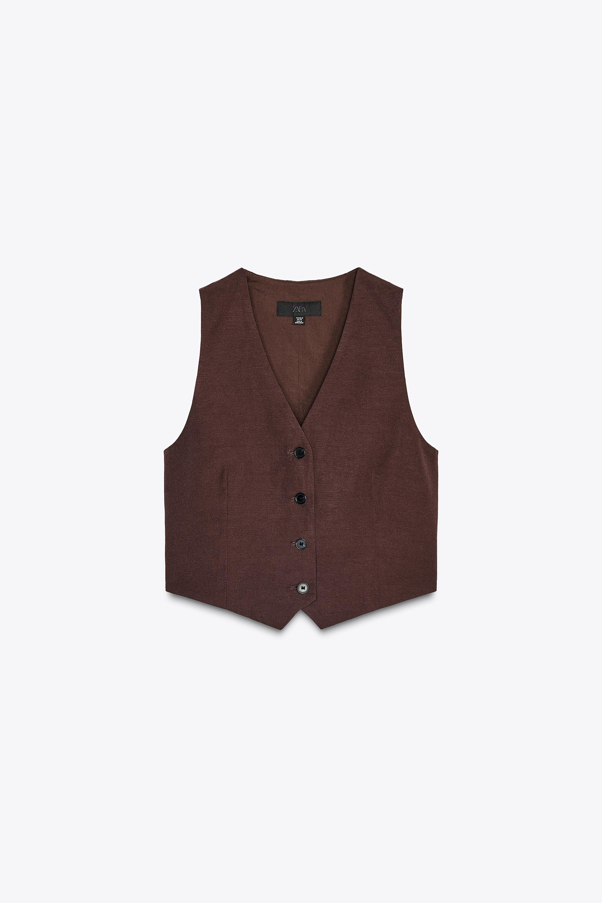 CUT-OUT BACK WAISTCOAT | Zara US