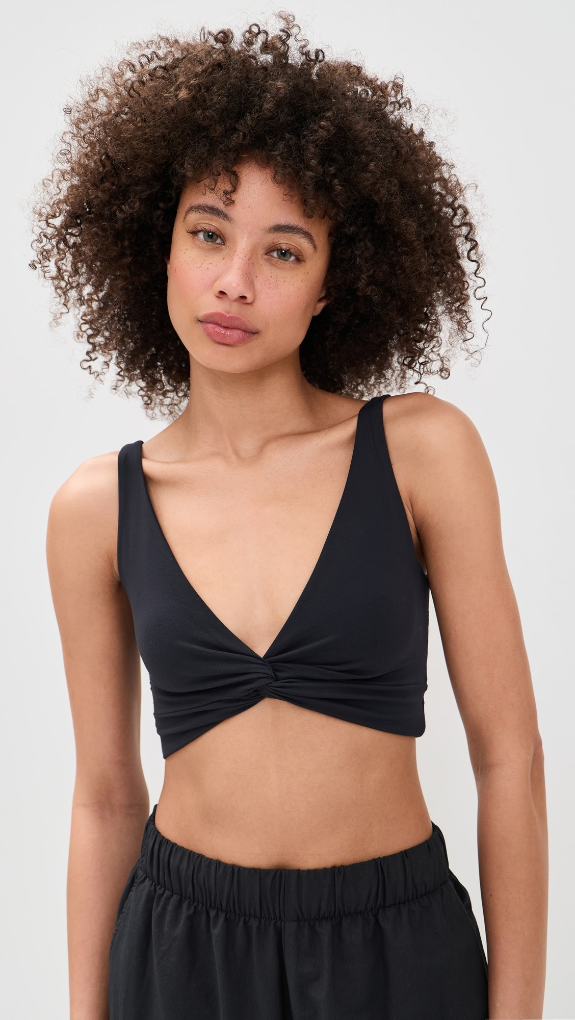 Never Better Twist Crop Shirt | Shopbop