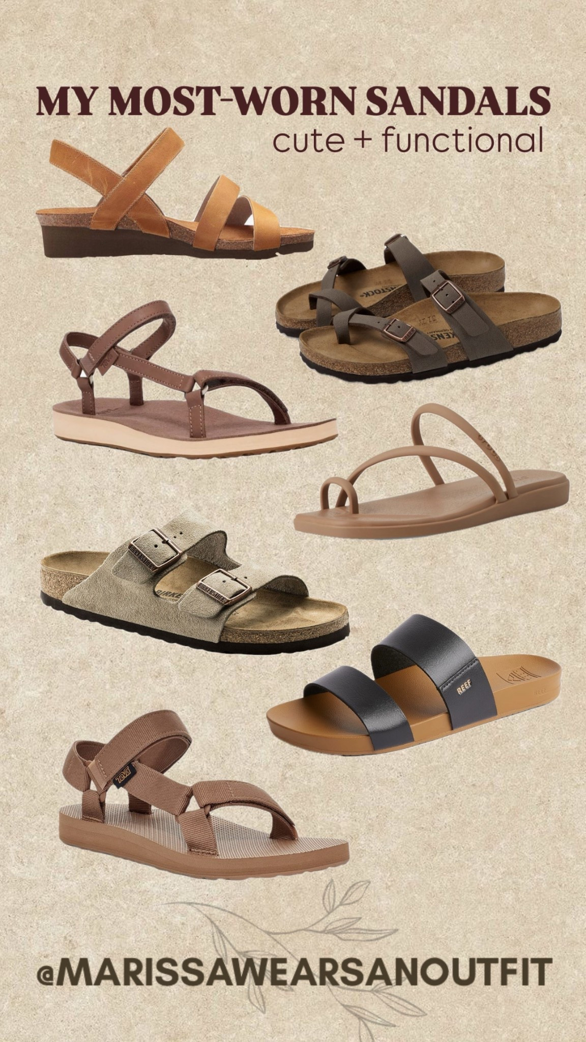 The newest ones are my crocs and I broke those in over my vacation and loved them! All the others I’ve had for over a year or years! Love them. 

I wear my true size 6 in all of them! 

#LTKPetite #LTKOver40 #LTKSeasonal