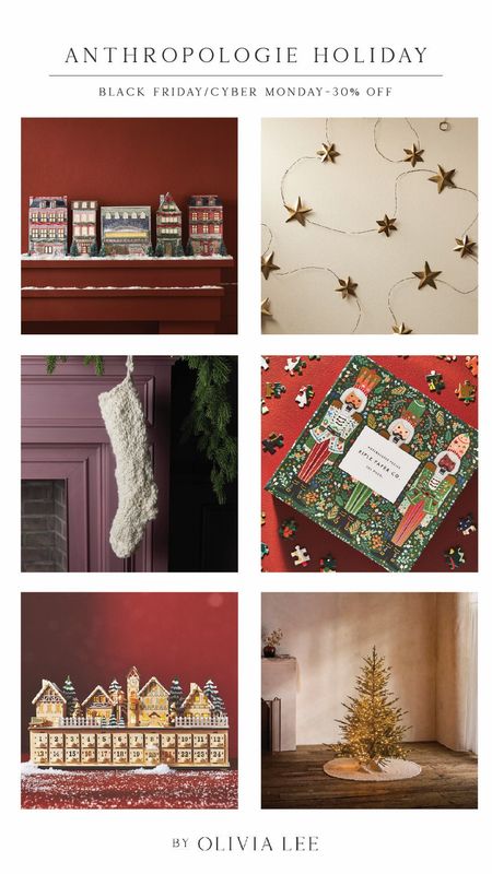 The cutest holiday home decor and Christmas decorations from Anthropologie! ❤️🌲 #holidaydecor 

#LTKCyberWeek #LTKhome #LTKHoliday