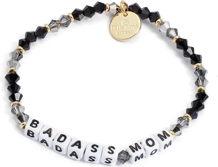 Little Words Project Badass Mom Beaded Bracelet | Nordstrom | Nordstrom
