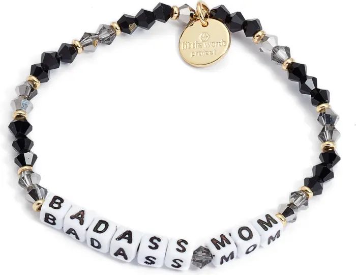 Little Words Project Badass Mom Beaded Bracelet | Nordstrom | Nordstrom