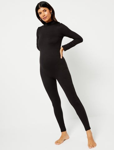 Bumpsuit® Gigi Mock Neck Maternity Bodysuit | A Pea In The Pod