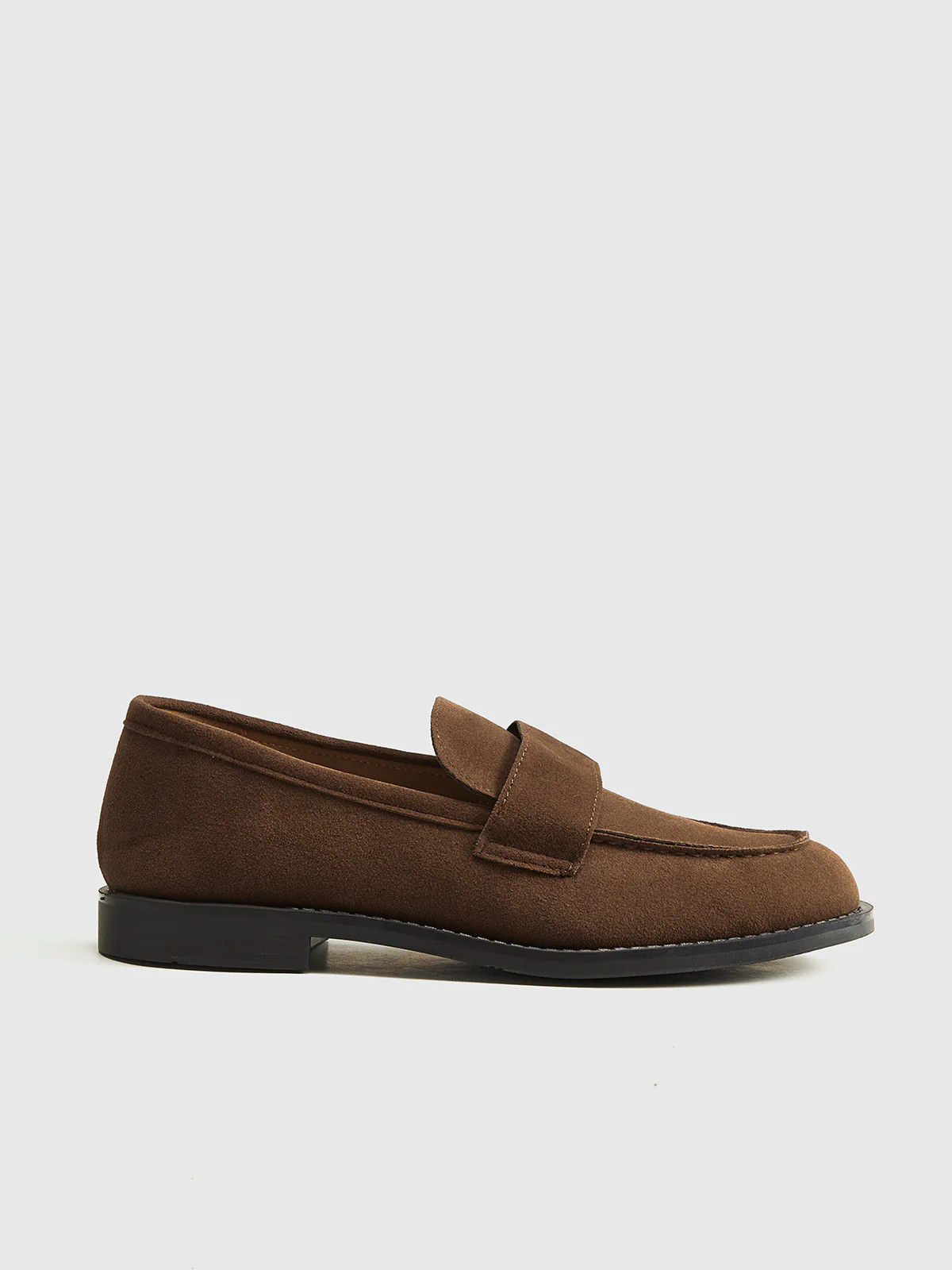 Suede Penny Loafers | Commense