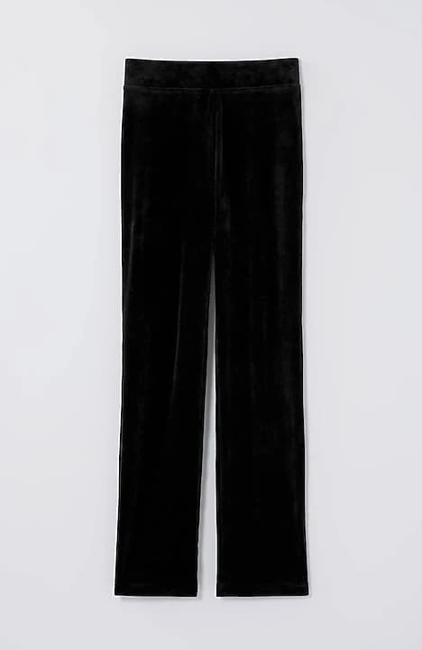 Pure Jill Velour Slim-Leg Pants | J. Jill