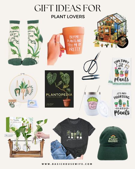 Looking for the best gifts for plant lovers?! Check out this collection of must-have gift ideas for plant parents and go to basichousewife.com to see the full list! #giftideas #plantlovers #giftguides 

#LTKGiftGuide