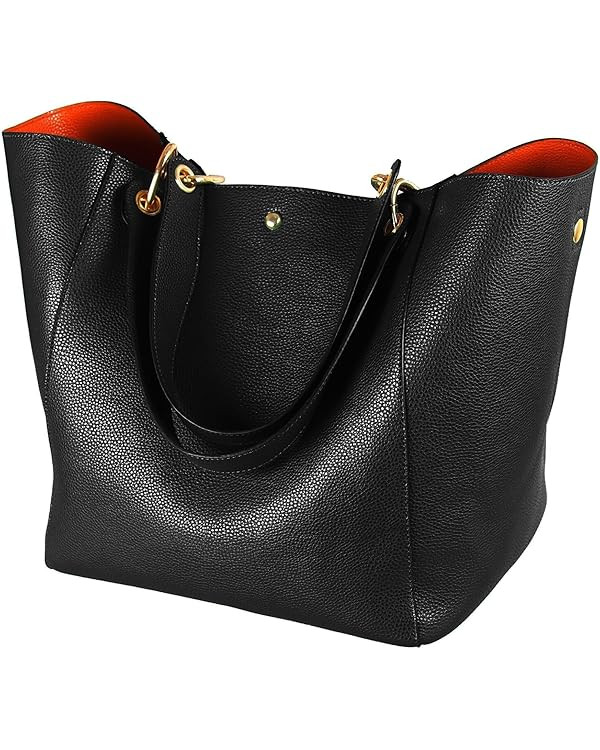 sqlp Large Work Tote Bag for Women Designer Purses and Handbags Big Bucket bags Ladies Travel Cro... | Amazon (US)