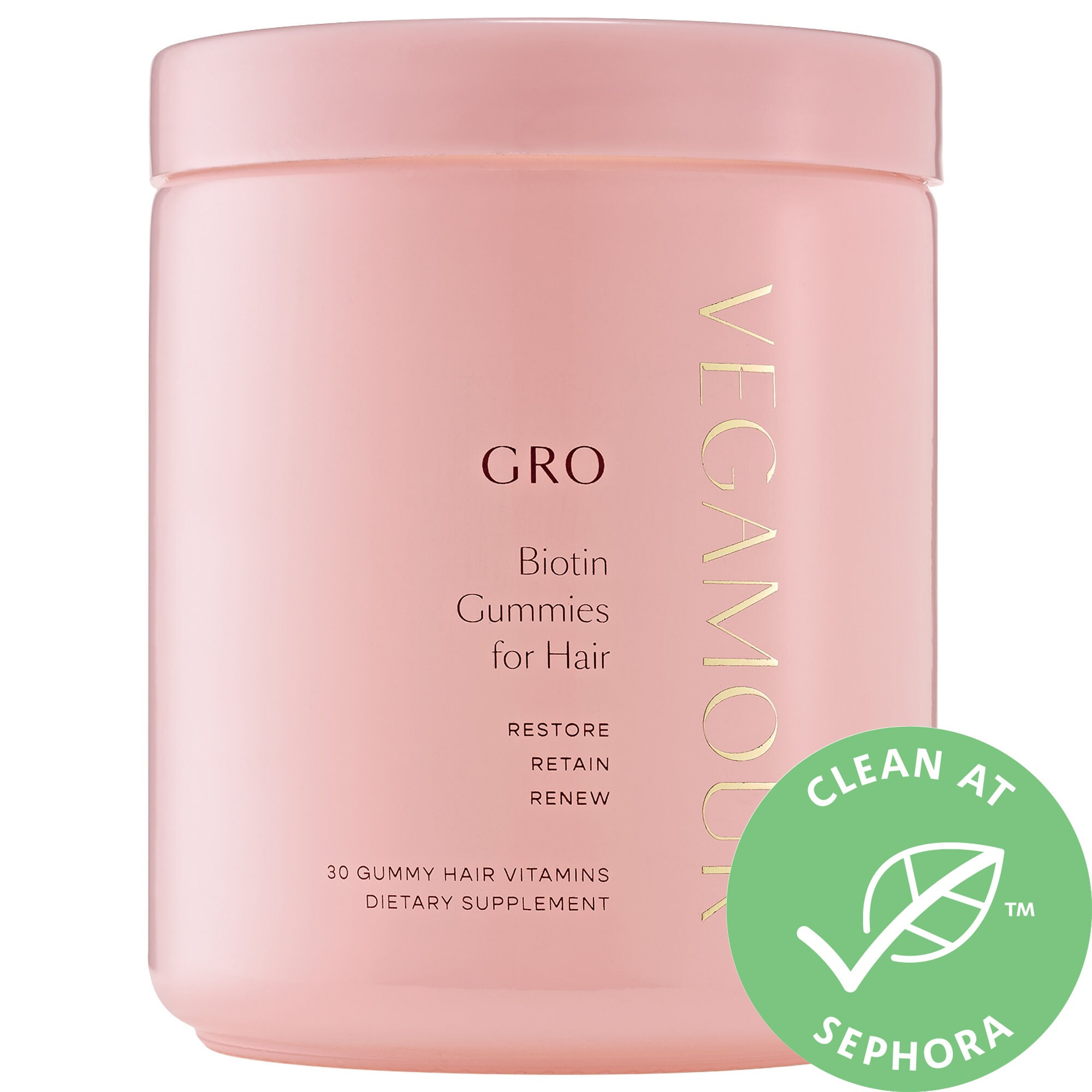 Vegamour GRO Biotin Gummies for Thinning Hair 30 Gummies | Sephora (US)