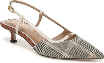 Toni Slingback Pointed Toe Kitten Heel Pump (Women) | Nordstrom