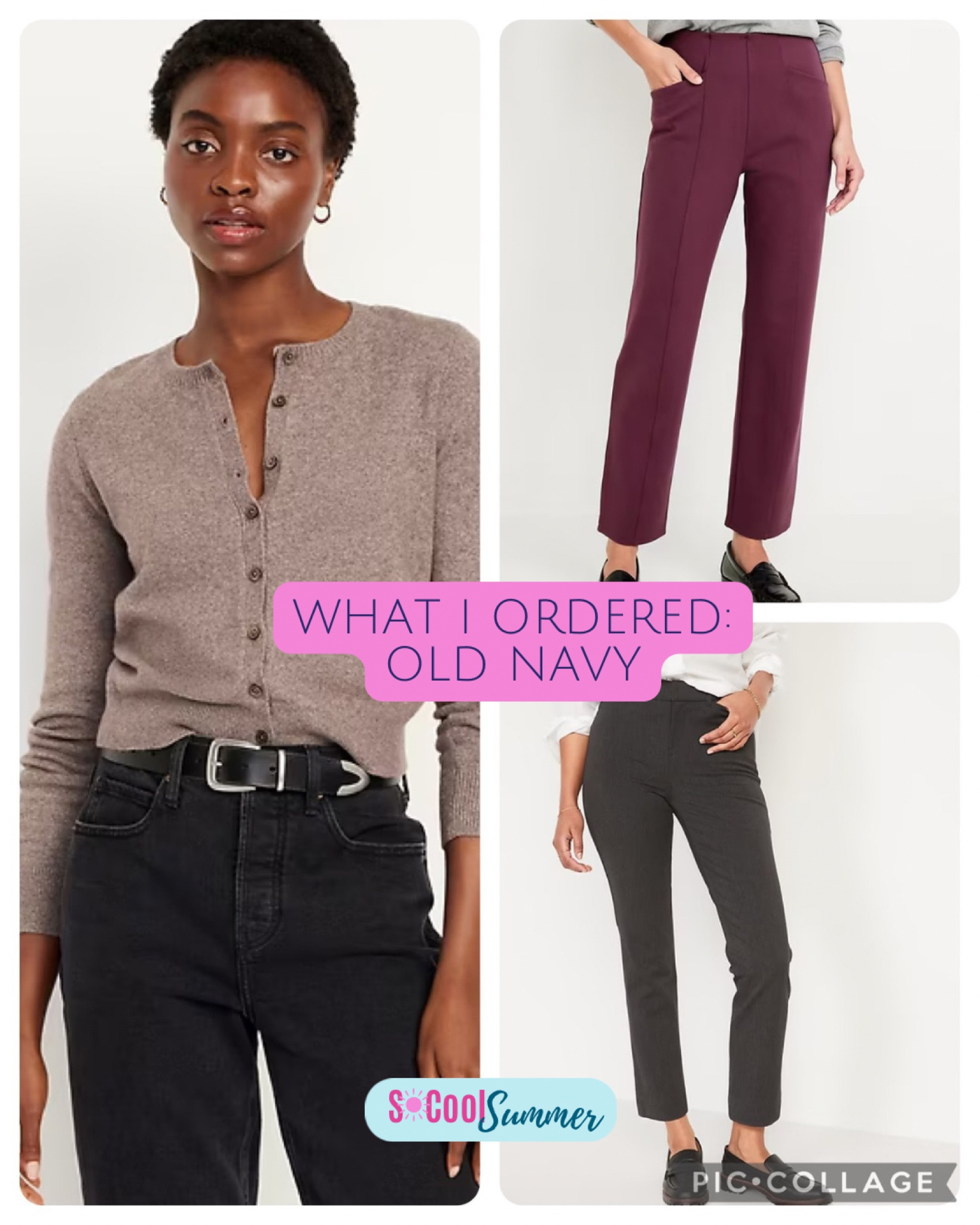 Recent old navy purchases to round out my closet for the fall.

#hocsummer #coolsummer #lightsummer #truesummer #softsummer #pastelsummer #darksummer #brownsummer #sweetpeasummer #summerpalette #summerfinds

#LTKSeasonal #LTKWorkwear #LTKSaleAlert