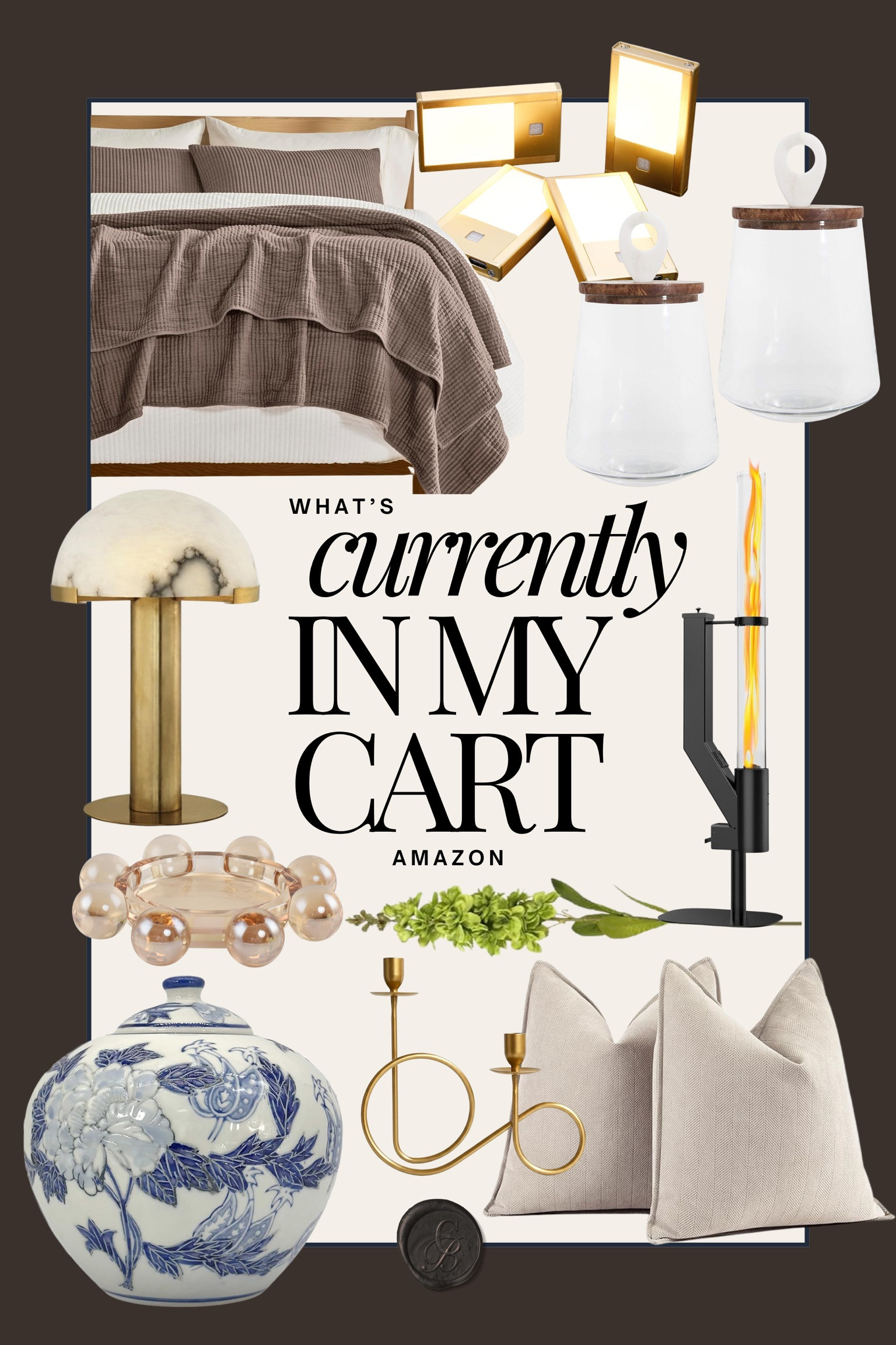 What’s currently in my cart 🛒
Warm neutrals, cozy textures, and elevated home details that make a space feel intentional and lived-in. These are the kind of pieces that instantly add warmth and quiet luxury—without the designer price tag. 🤍

#AmazonHome #AmazonFinds #HomeInspo #NeutralHome #CozyHome #HomeDetails #LTKHome #InteriorStyle 

 #LTKSeasonal #LTKFindsUnder50 #LTKFindsUnder100