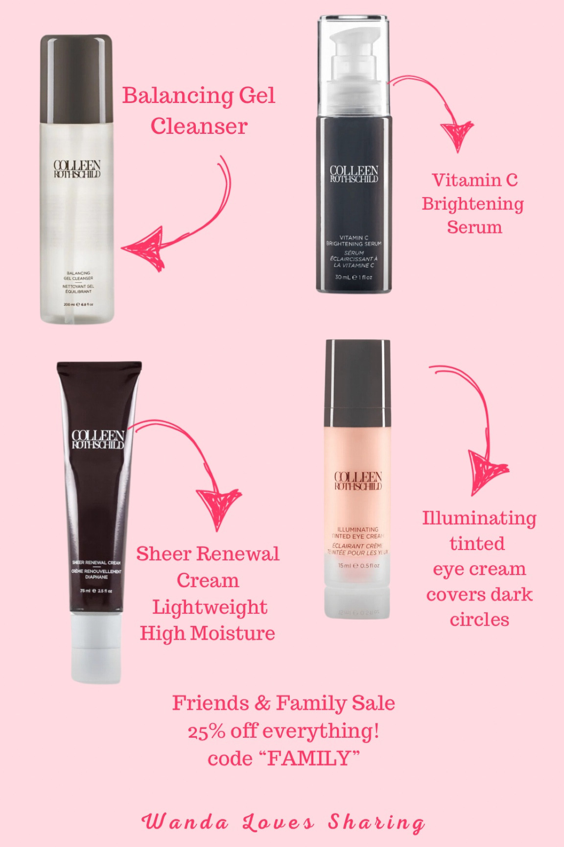 The Colleen Rothschild sale is still going on! This is so great, 25% off! I use these daily and love them. Code “FAMILY"

#LTKbeauty #LTKsalealert #LTKover40