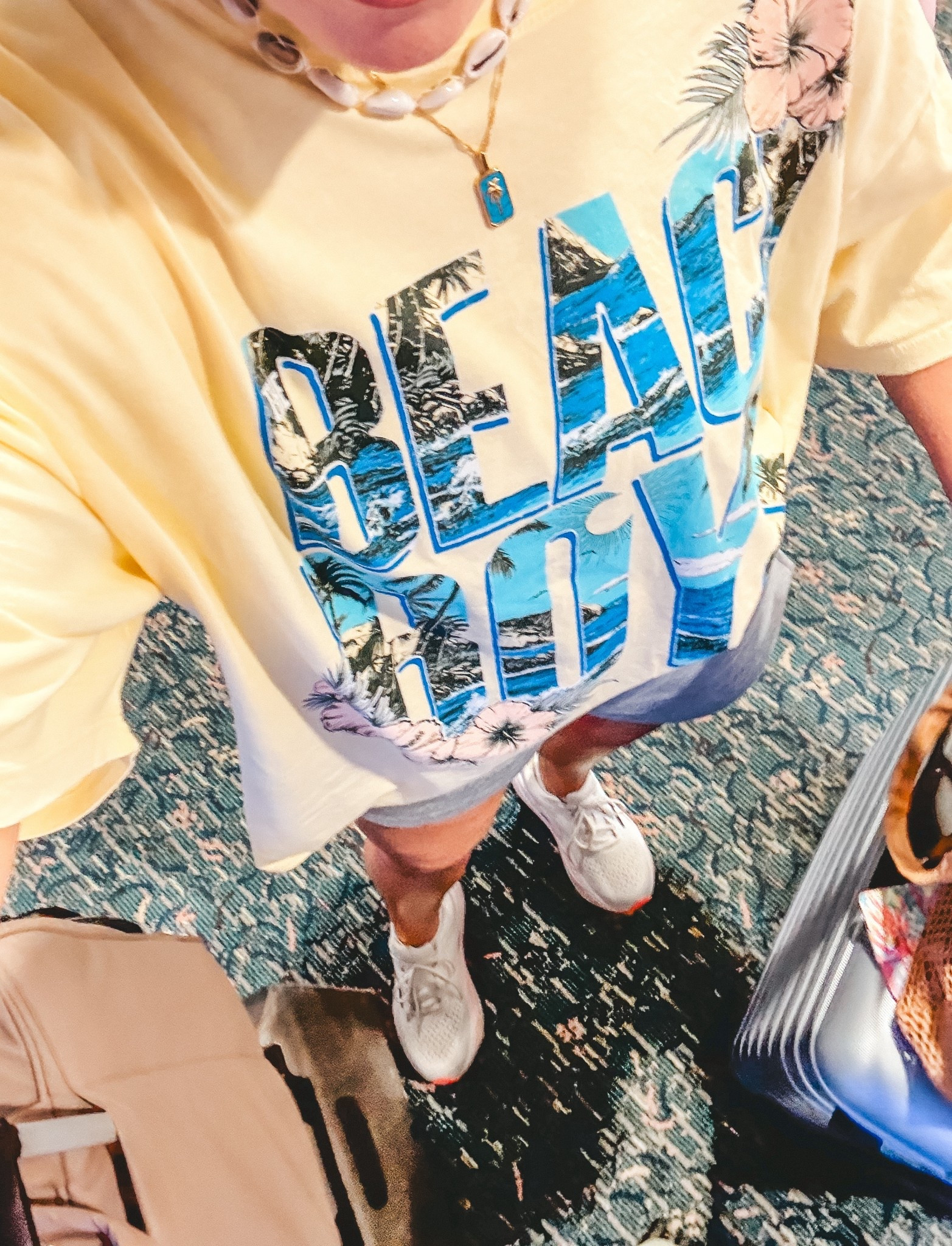 My comfy fit home! 
I love this beach boys tee. Wore it with my Nike shorts for a comfy fit. ☀️🩵
Tee - M/L
Shorts - M
Sneaks - true to size 


#LTKStyleTip #LTKOver40 #LTKFindsUnder100