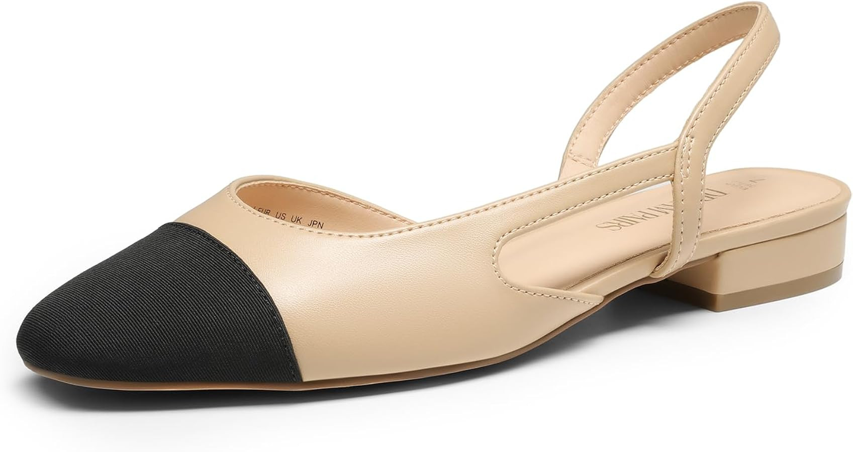 DREAM PAIRS Women's Slingback Ballet Flats | Amazon (US)
