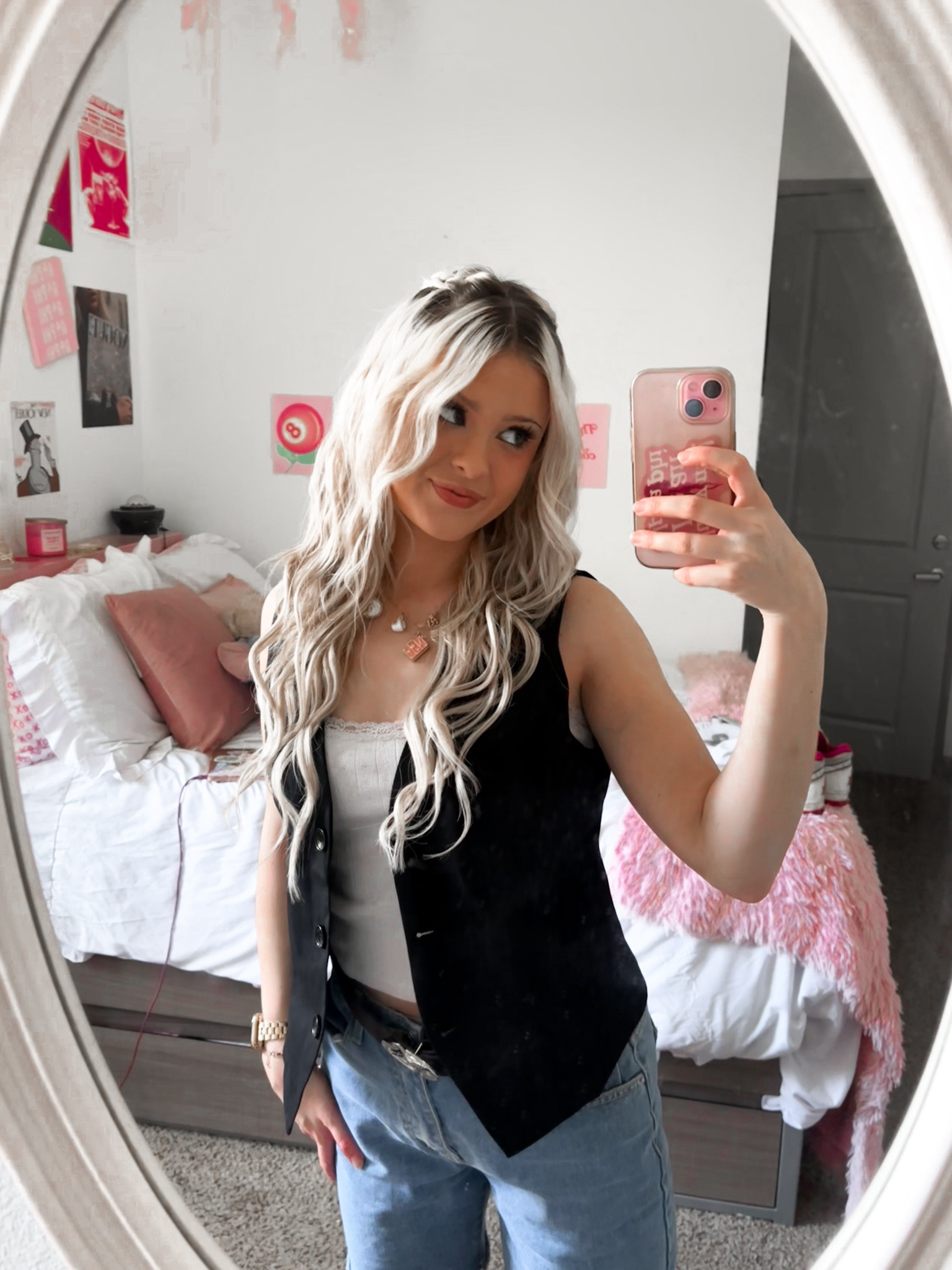 obsessed with this vest top + jorts combo for the summer 🤍  i’ve been loving this vest top trend and def need more colors!!

#LTKTravel #LTKFindsUnder50 #LTKFindsUnder100
