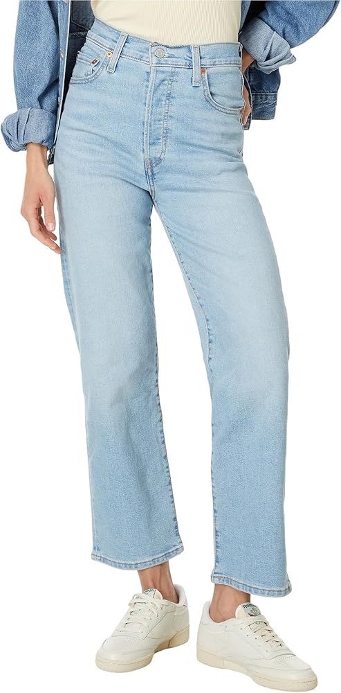 Levi's Women's Ribcage Straight Ankle Jeans | Amazon (US)