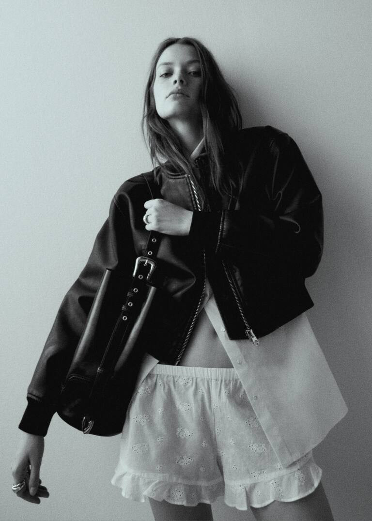 Seam shopper bag -  Women | Mango USA | MANGO (US)