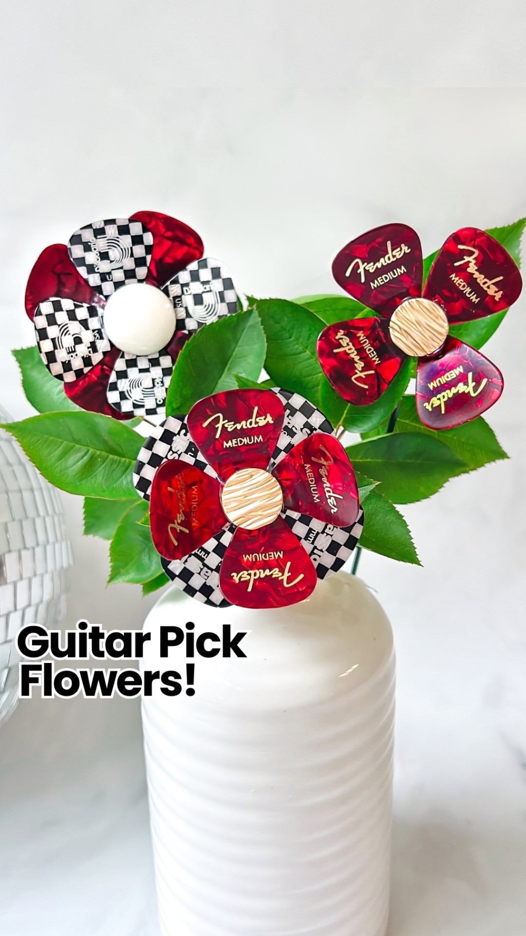 DIY GUITAR PICK FLOWERS! 🤘🎸🌹 Best gift for the rockstar in your life! So easy to make!! #giftsforhim #musicgifts #guitar

#LTKMens #LTKKids #LTKFamily