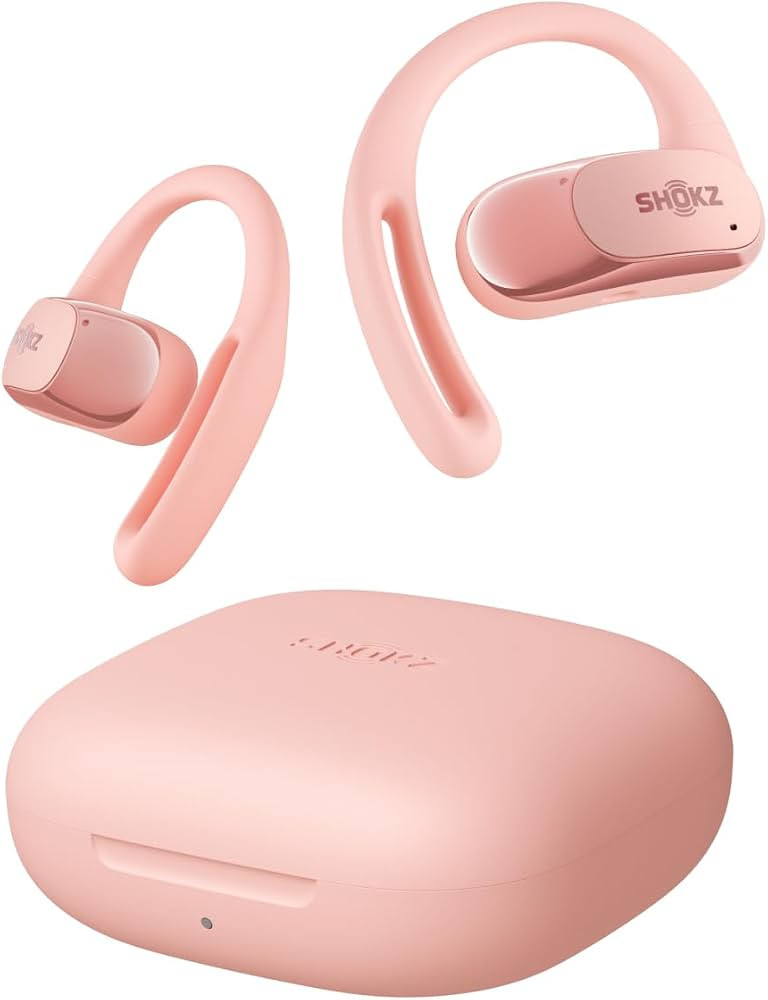 SHOKZ OpenFit Air - Open-Ear Headphones, True Wireless Earbuds, Water Resistant, Secure Earhooks ... | Amazon (US)