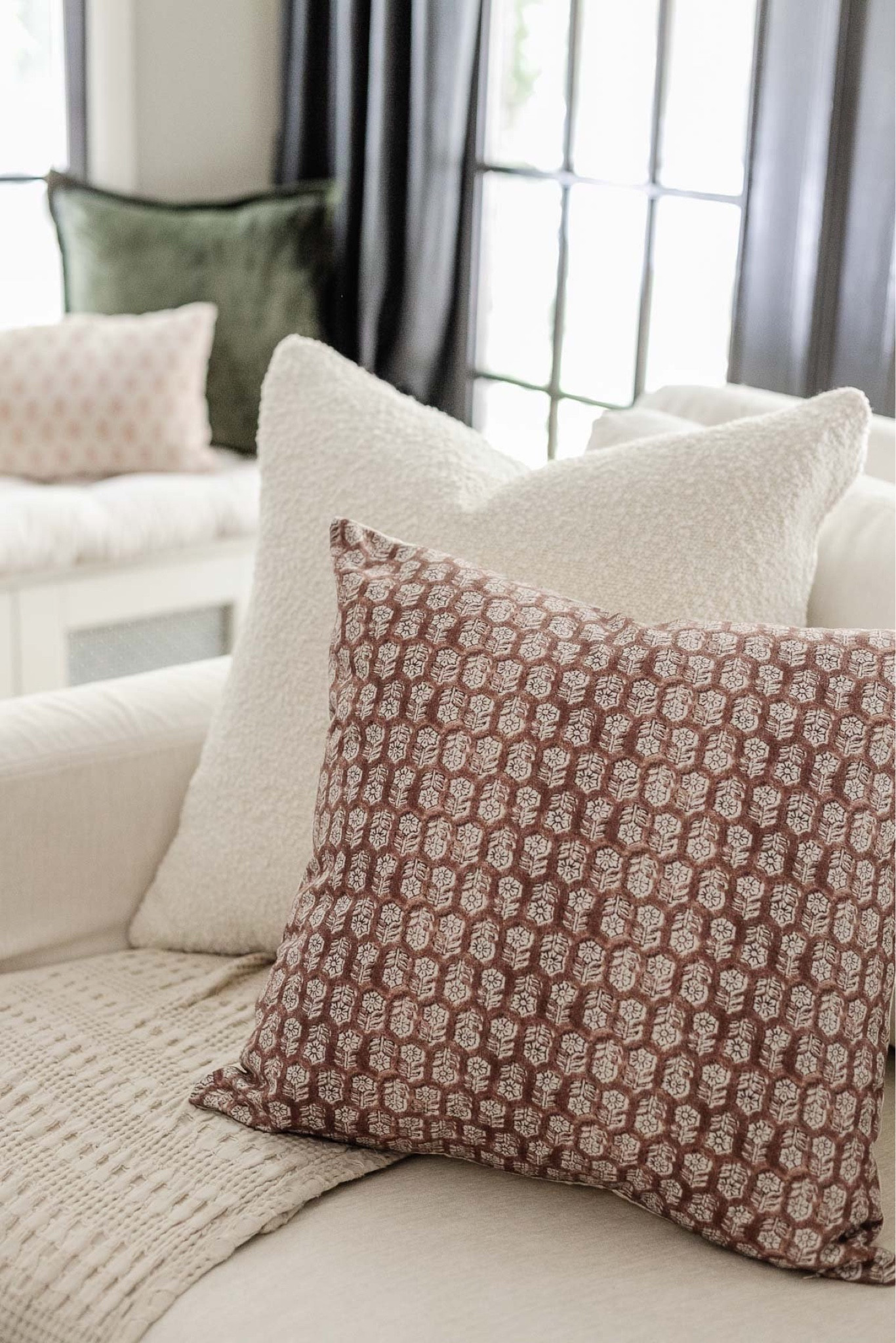 Amazon pillow covers! 

#blockprint #pattern #floralpillow

#LTKHome