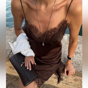 ZARA ASYMMETRIC LACE DRESS ZW COLLECTION | Poshmark