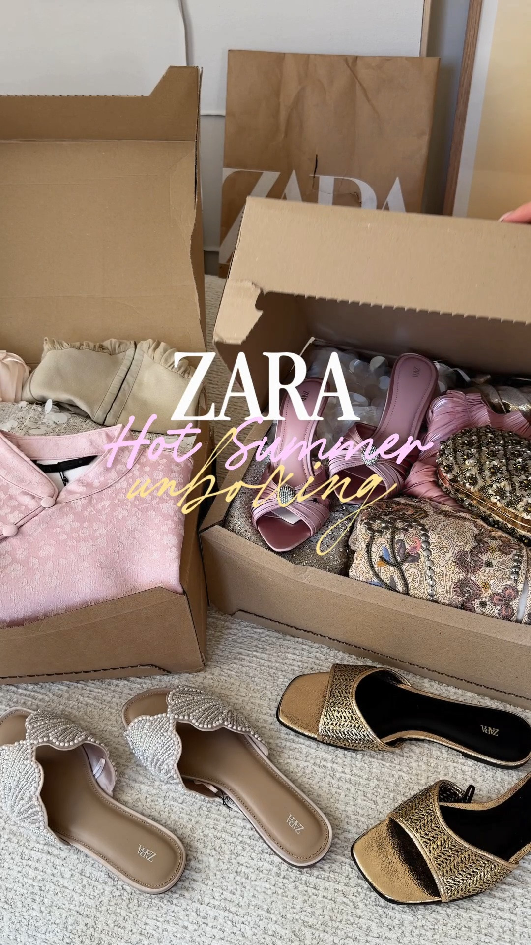 ✨ HOT summer Zara unboxing ✨

So many dreamy new arrivals… think soft pinks, champagne shimmer, statement accessories, romantic textures and vacation-ready outfits! 🤍🌸✨


Zara new arrivals, Zara haul, summer fashion, vacation outfits, resort wear, European summer style, pink outfits, gold accessories, neutral outfits, linen outfit, matching set, embellished bag, statement sandals, feminine style, chic outfits, holiday wardrobe, elegant fashion, luxury look for less, summer trends, LTK

#LTKstyletip #LTKdatenight #LTKdresses