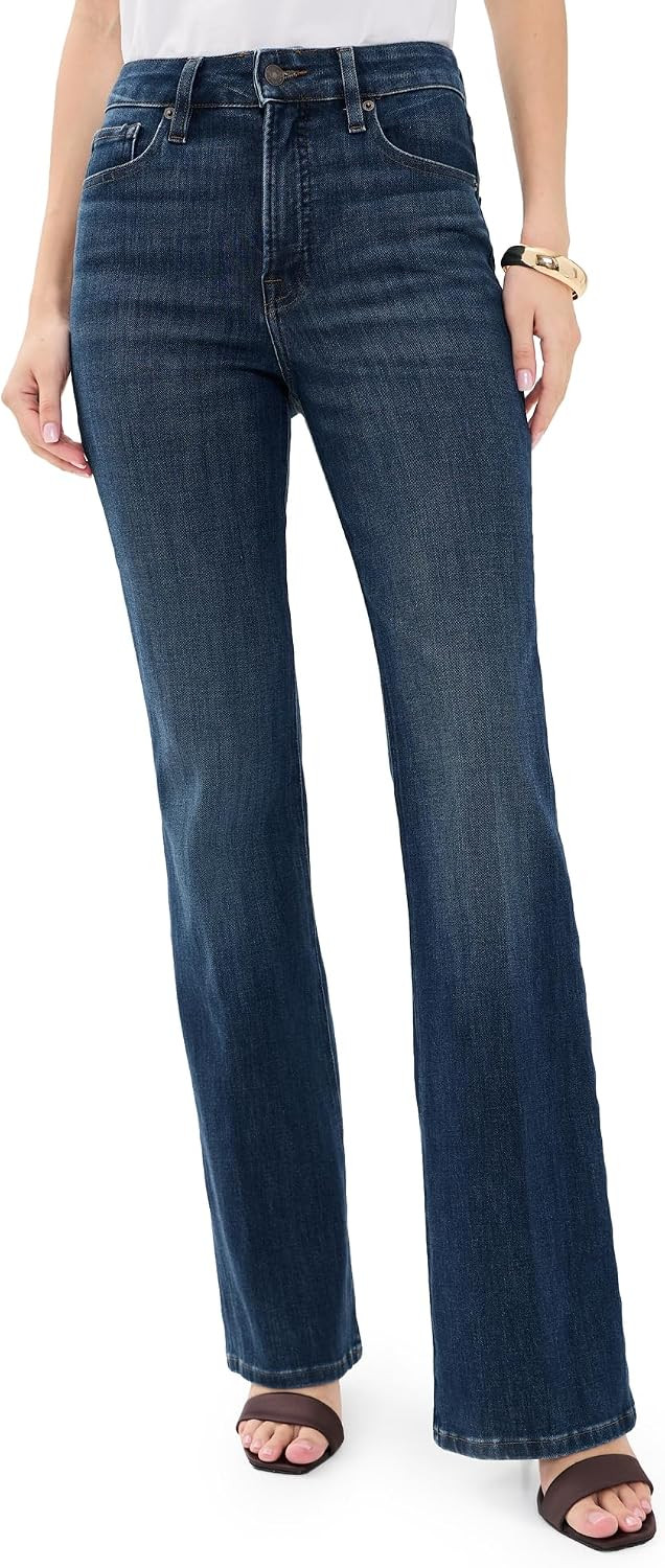Good American Women's Good Classic Bootcut Jeans | Amazon (US)