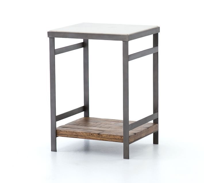 Upland Marble End Table | Pottery Barn | Pottery Barn (US)