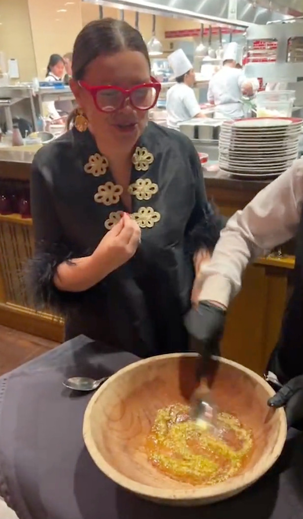 So many of you asked about my dress when I shared the Caesar Salad recipe at The Greenbrier! Here's a link! 

It comes in pink and black, and I have both!  

 