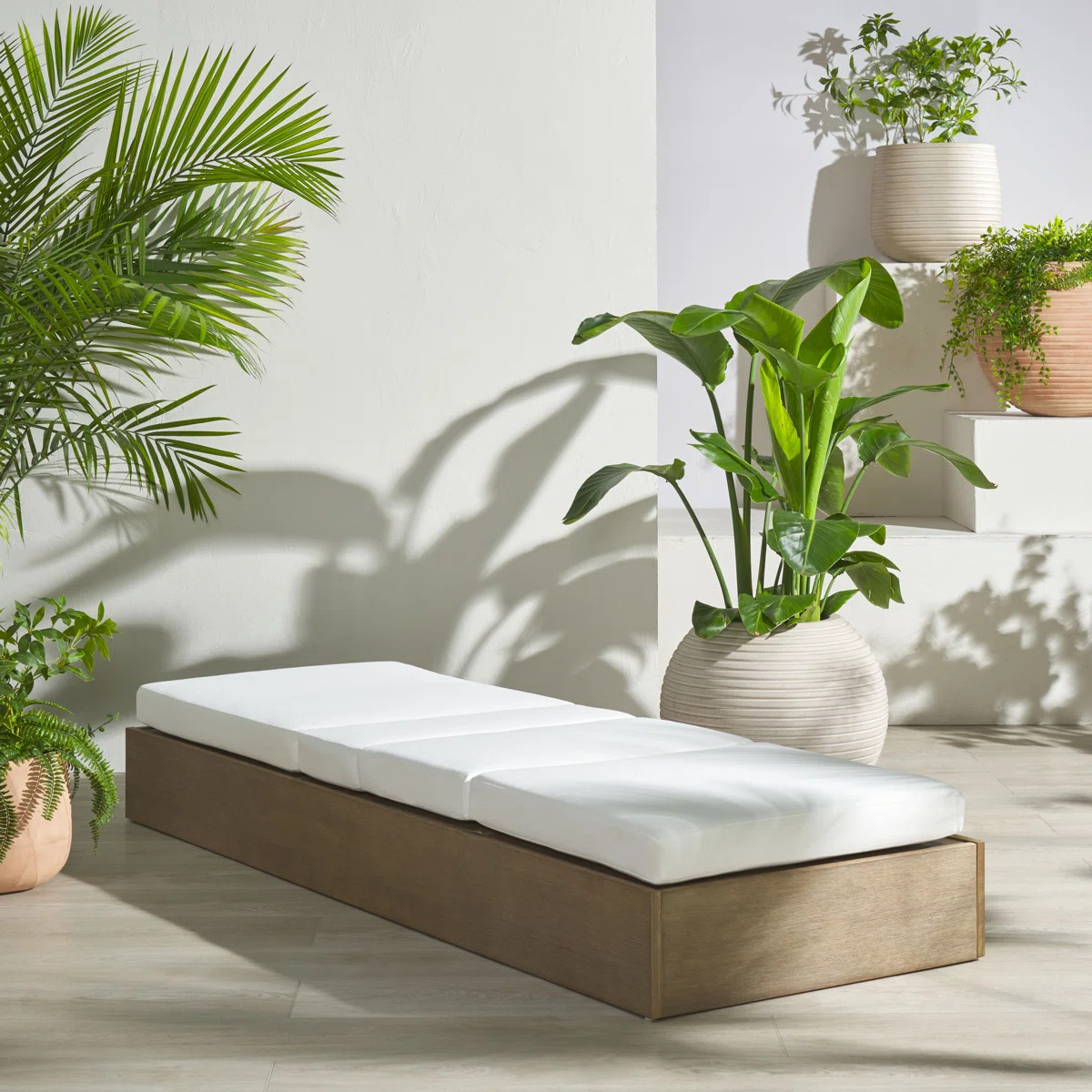 Fatima Wood Chaise Lounge Chair | Wayfair North America