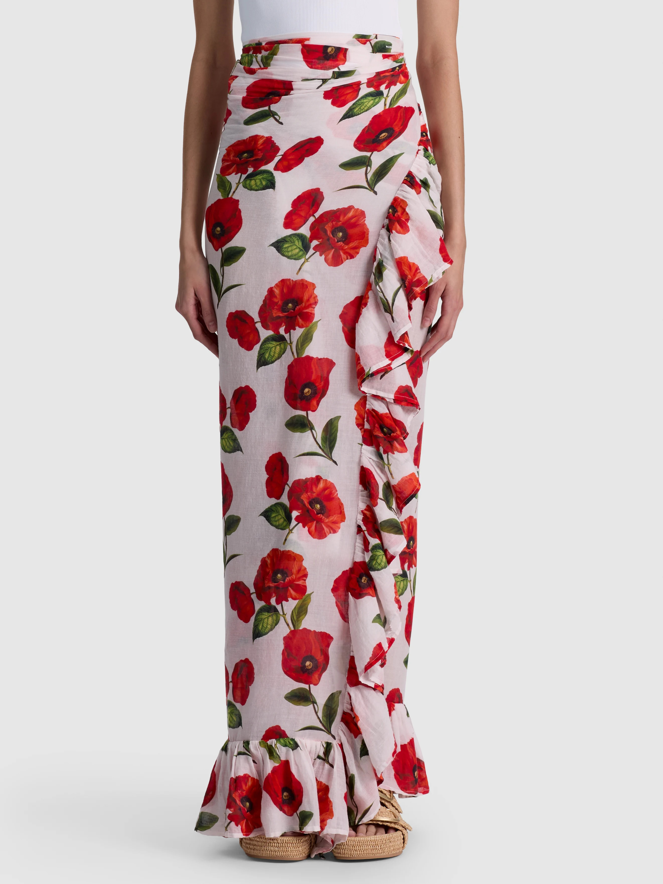 alice + olivia A+O X CONIGLIO PALM BEACH PAREO | Alice + Olivia
