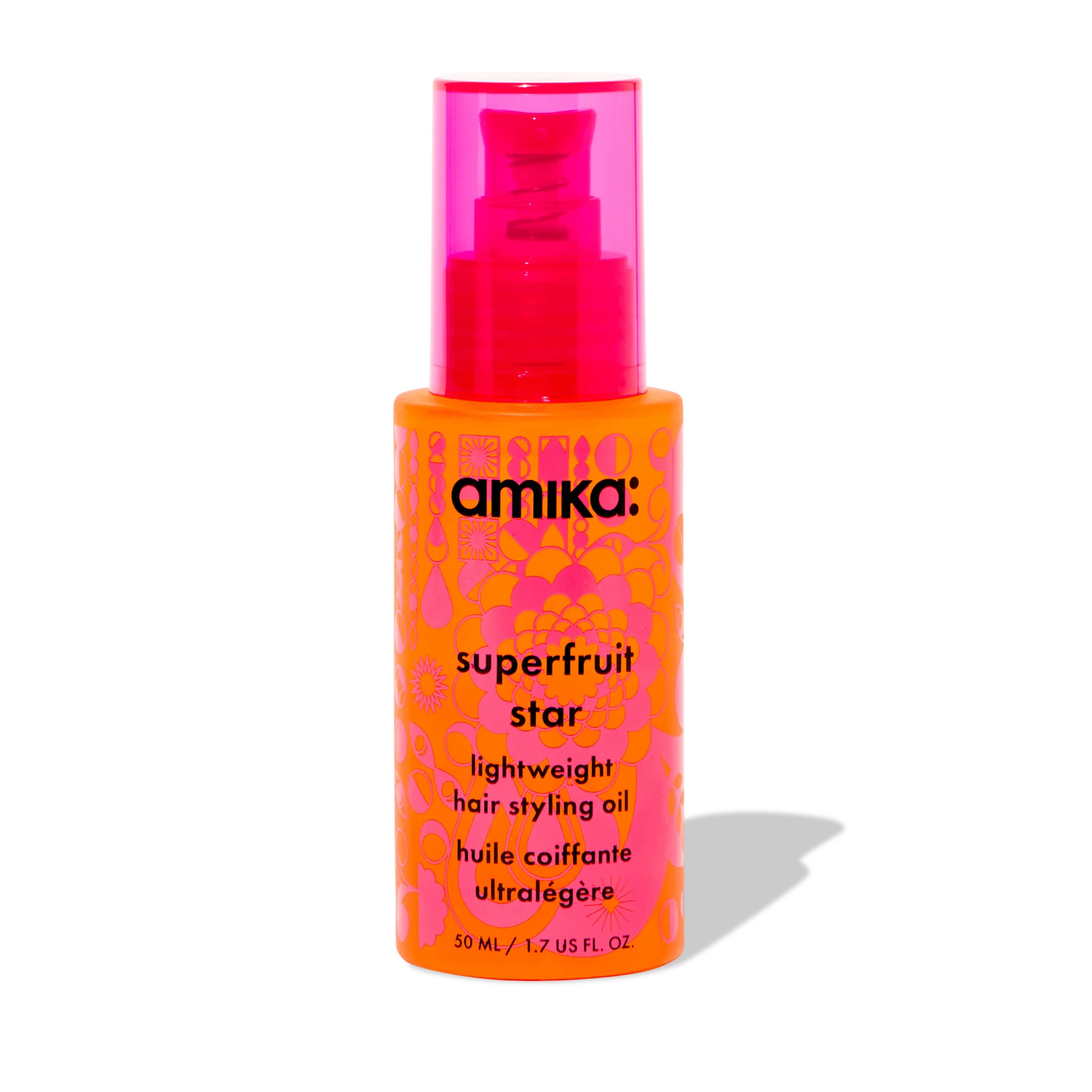 hair oil superfruit star | lightweight styling oil | amika | amika | amika US