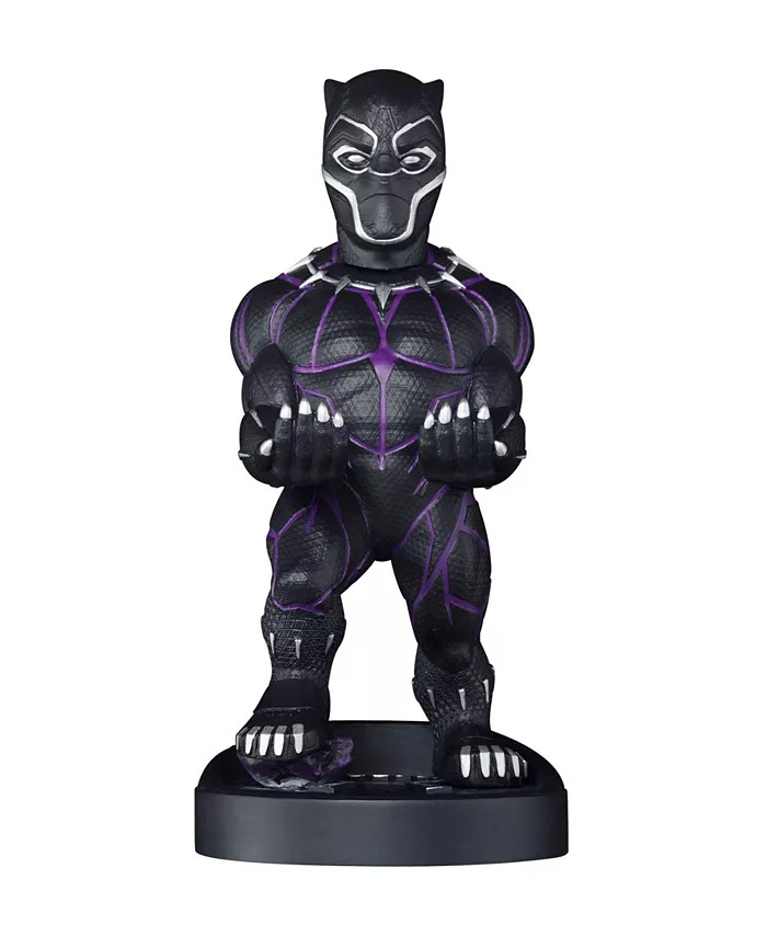 Cable Guy Charging Controller and Device Holder - Marvel Avengers- End Game Black Panther 8" | Macys (US)