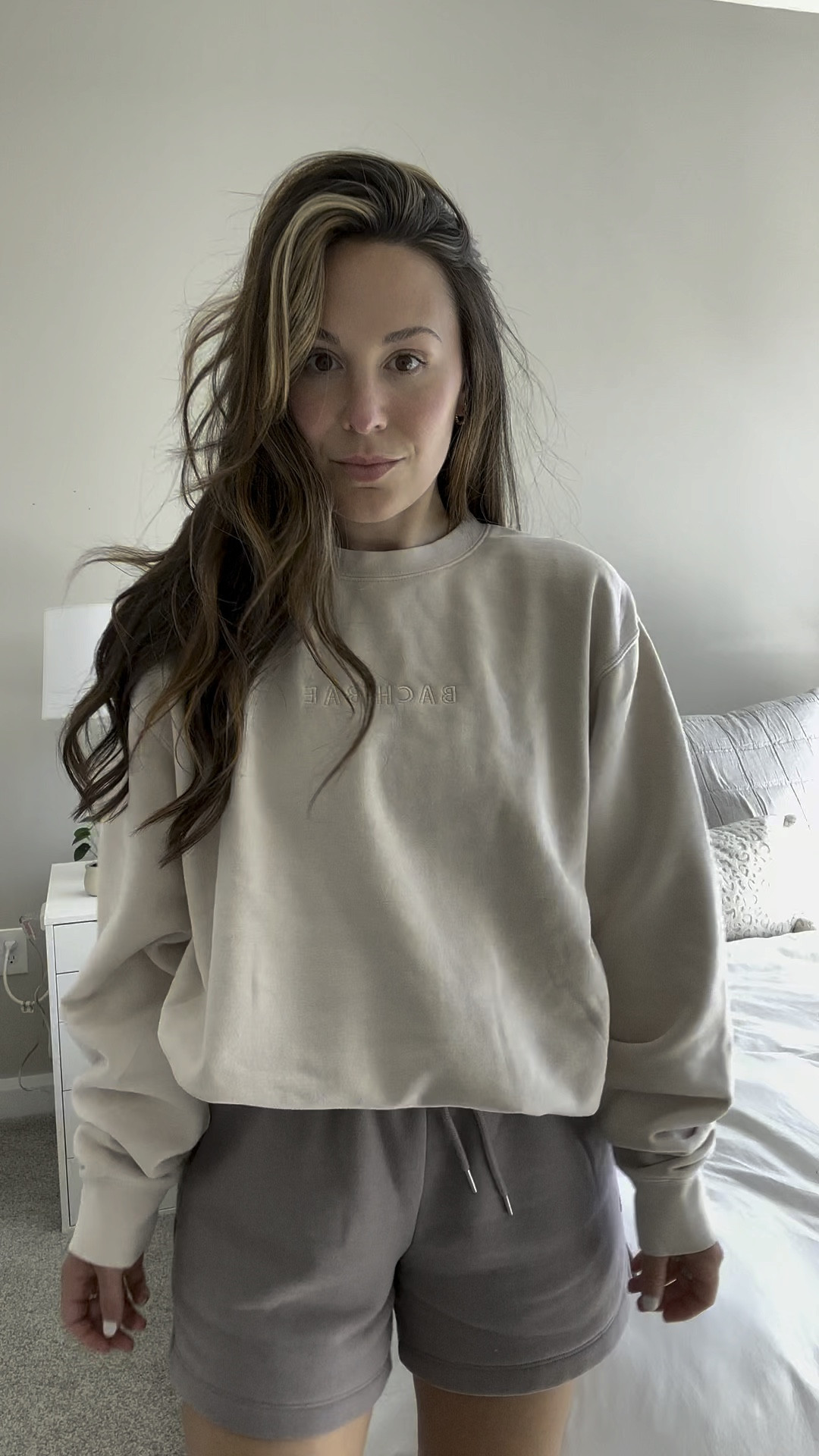 This fall crewneck is on Pre-order for the next two weeks & IM OBSESSED with this crewneck sweatshirt embroidery! Head to my website to purchase 🤍✨ Bachbae.com/offerings 

I am also obsessed with these abercrombie shorts -size small! 



#crewneck #embroidery #embroideredsweatshirt #merch #bachbae 

#LTKfindsunder100 #LTKstyletip #LTKSeasonal