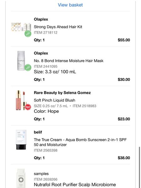 What I ordered in Sephora sale! Use code TIMETOSAVE starting 10/31 for every insider 

#LTKsalealert #LTKbeauty #LTKHolidaySale