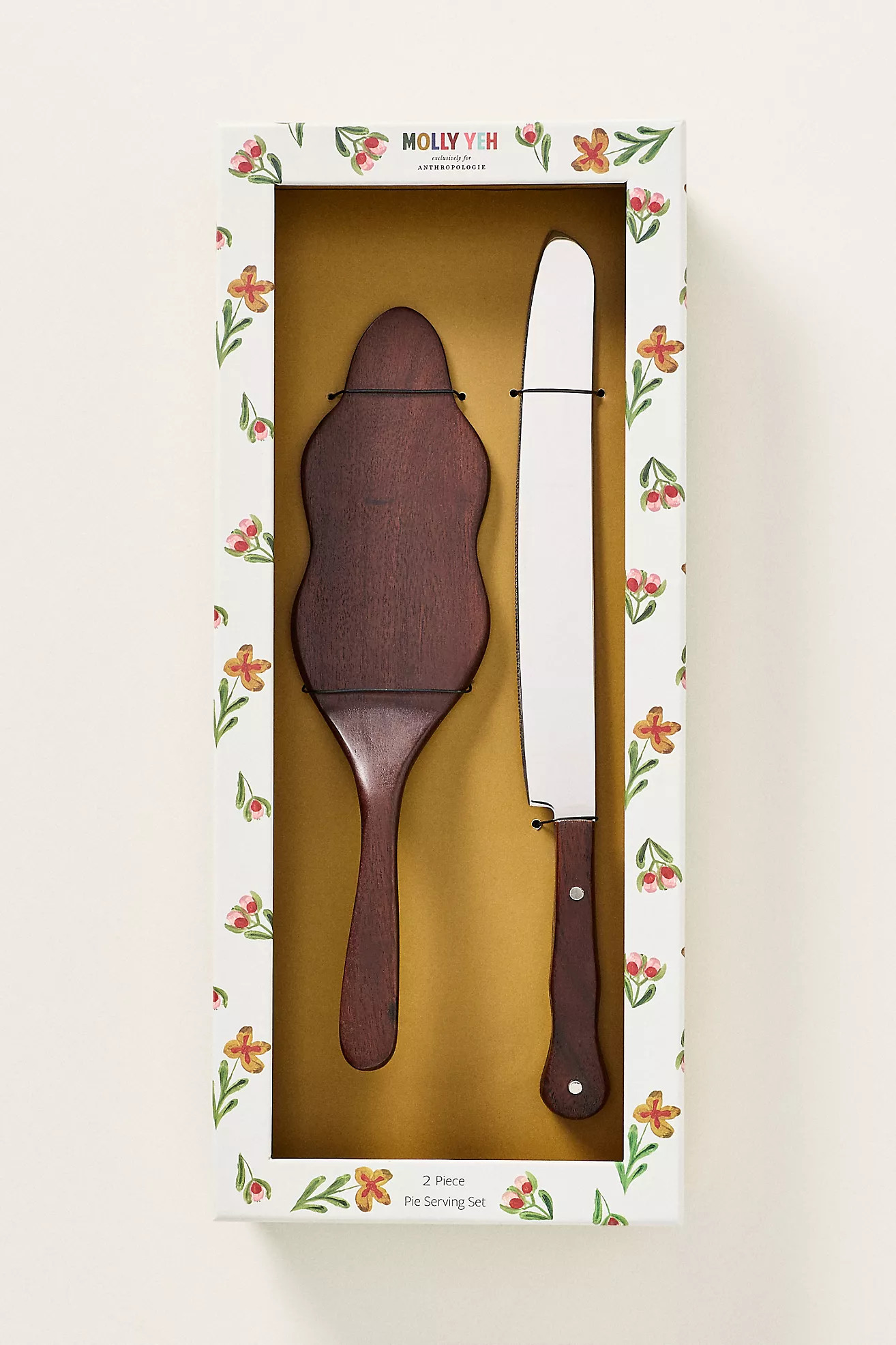 Molly Yeh Boxed Wood Serve Set | Anthropologie (US)