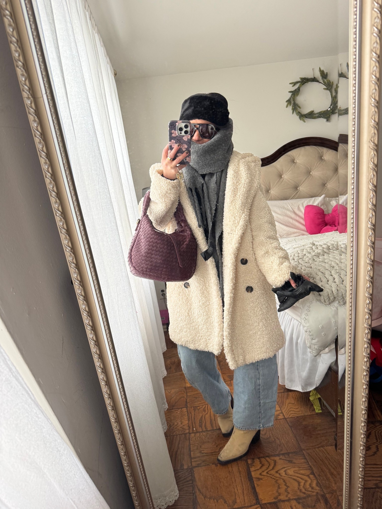 bundled up for negative temps in this cozy teddy coat! linked similar! 

#LTKSeasonal #LTKootd #LTKgrwm