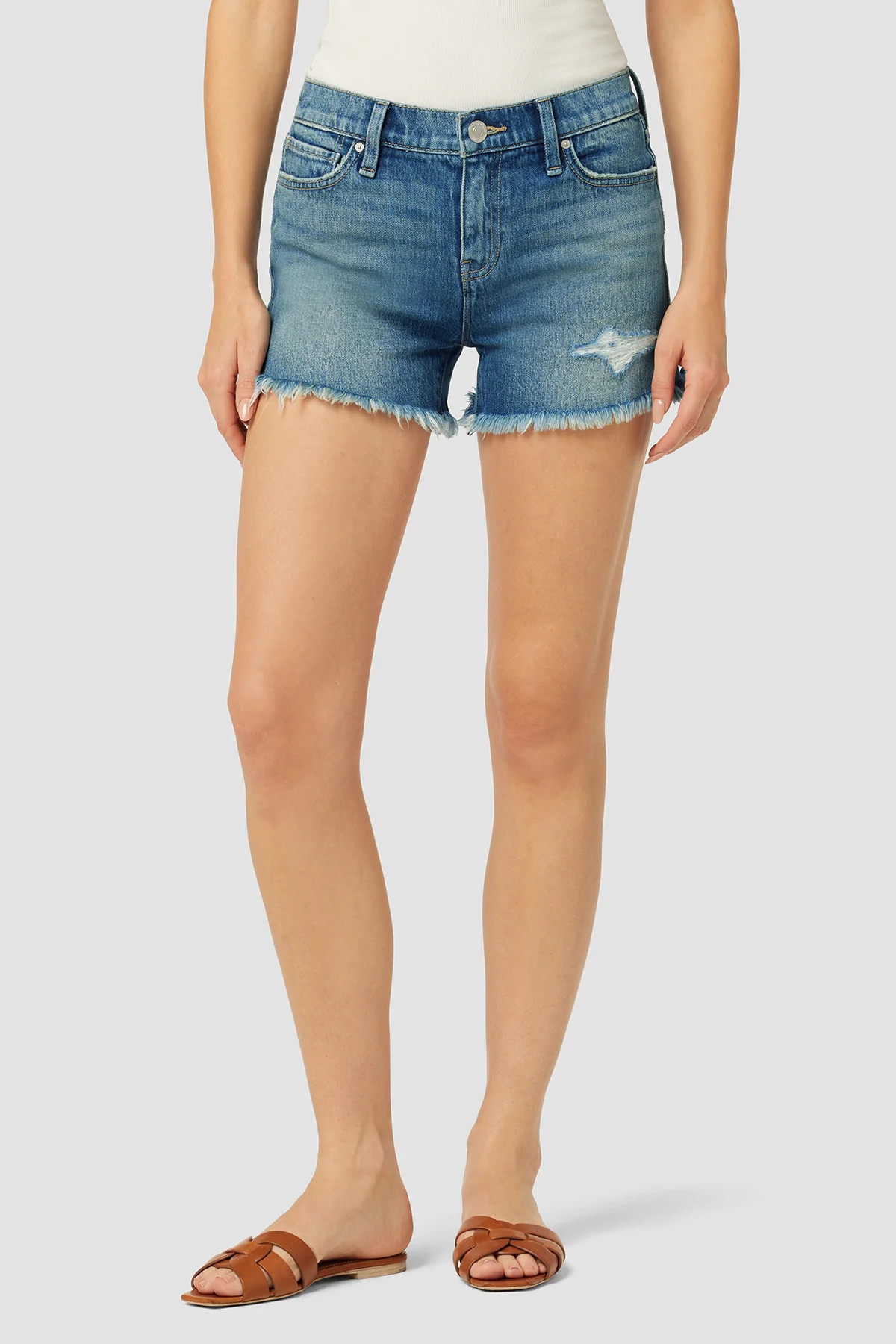 Gemma Mid-Rise Short | Hudson Jeans
