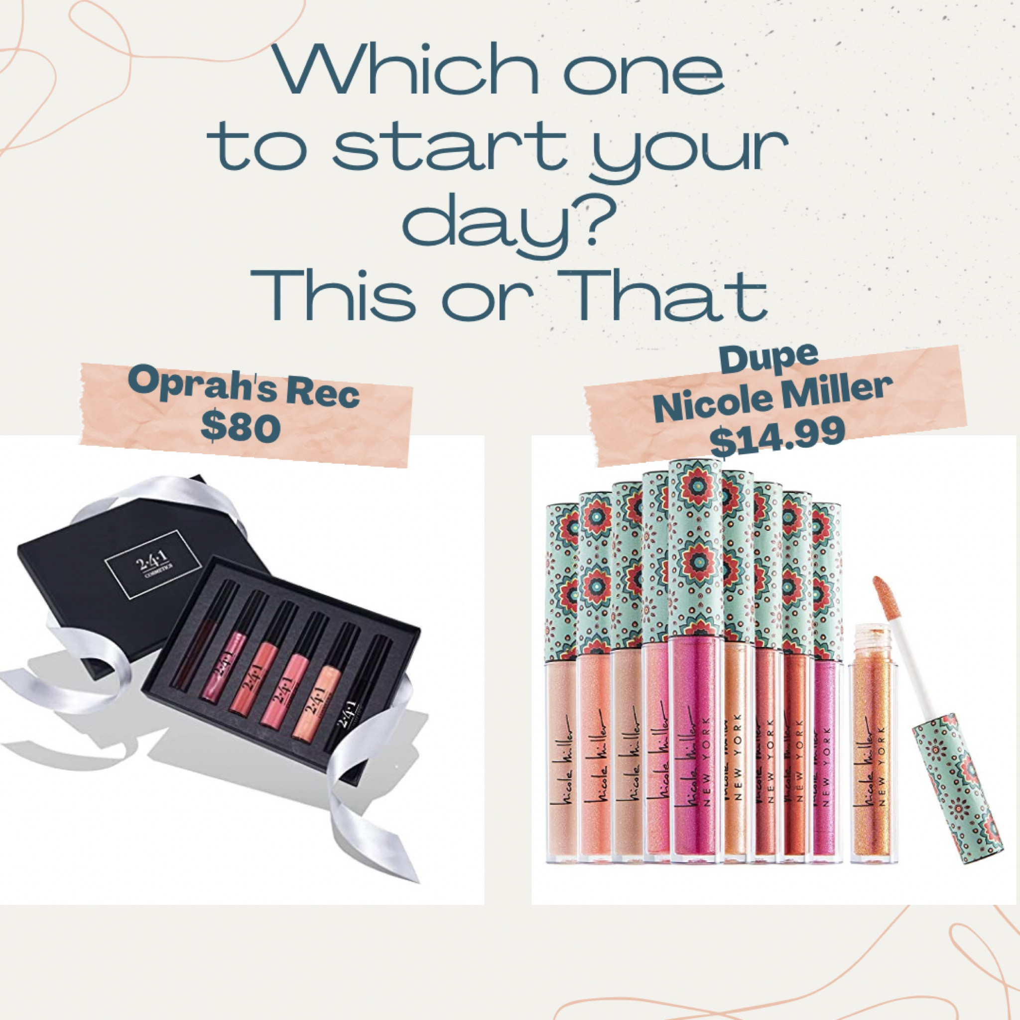 Dupe Alert!
Oprah’s favorite things list and our more affordable dupe 

#LTKsalealert #LTKHoliday #LTKbeauty
