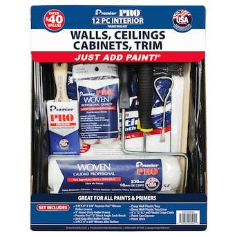 Premier 12 -Piece Woven Paint Roller Kit | Lowe's