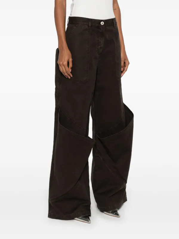 wide-leg trousers | Farfetch Global