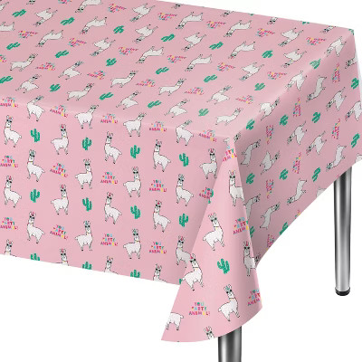 Llama Cactus Tablecover/Backdrop - Spritz™ | Target