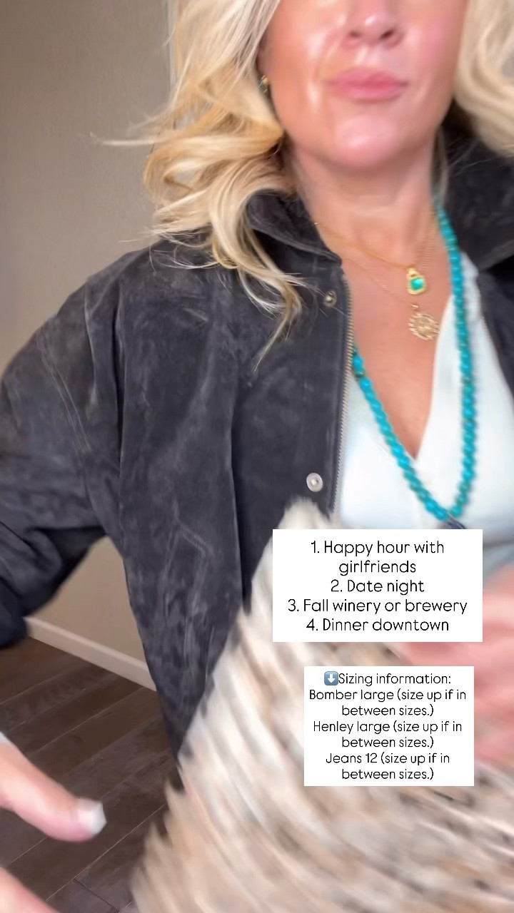 ✨Tap the bell, save and ❤️ start here over 40 fashion, midlife style, midsize fashion and luxury looks for less.  

Where to wear 

1. Happy hour with girlfriends
2. Date night
3. Fall winery or brewery
4. Dinner downtown

👑 Helping you look good, feel good.-Lindsey Denver   Check back daily for belly-friendly style, confidence, and Outfit Physics™.

#LTKOver40 #LTKPlusSize #LTKMidsize