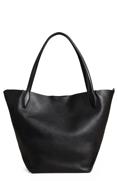 Madewell The Shopper Tote in True Black at Nordstrom | Nordstrom