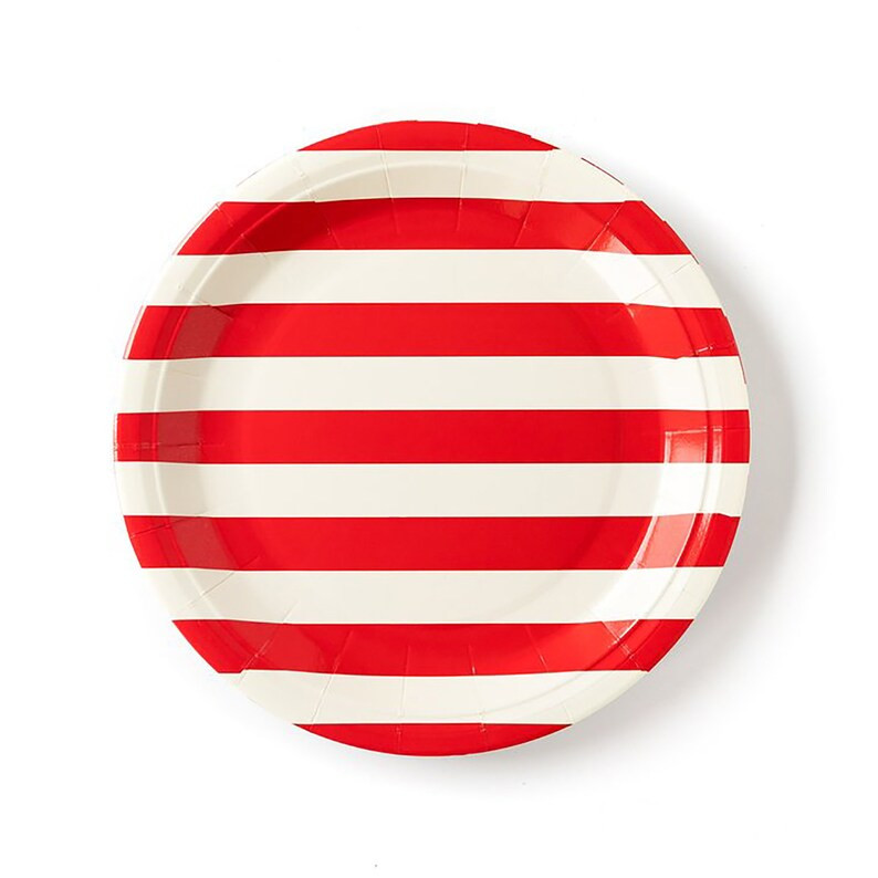 Red Paper Plates | 4th of July Plates - Patriotic Paper Plates - 4th of July Party Supplies - Pat... | Etsy (US)